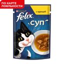 Корм для кошек ФЕЛИКС суп с курицей, 48г