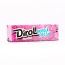 Жевательная резинка Dirol 13,6гр bubble fresh mint frutti