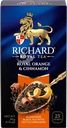 Чай черный RICHARD Royal Orange с цедрой апельсина и корицей