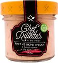 Риет из икры трески с томатом и базиликом, 100 г