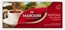 Чай черный Майский Корона Российской Империи 25пак 50г