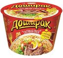 Лапша быстрого приготовления Доширак Сытный обед со вкусом Говядины, 110г