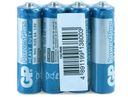 Батарейка GP Power Plus R6 солевая AA, 4 шт