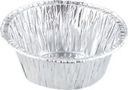 Форма для выпечки круглая алюминиевая фольга 8x4см Арт. F86/006044
