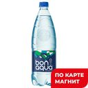 Вода питьевая БОН АКВА, газированная, 1л