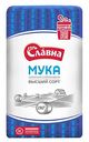 Мука пшеничная Славна хлебопекарная высший сорт, 2 кг