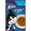 Корм для кошек Felix Суп с треской, 48 г