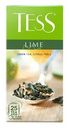 Чай зелёный, TESS, лайм, 25х1,5 г