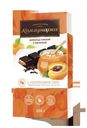 Плитка Коммунарка горькая с абрикосовым пюре 200 г