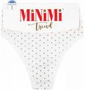 Трусы-стринги женские MiNiMi MT Pois 211 цвет Avorio/молочный, размер 50