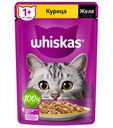 Корм для кошек WHISKAS® желе курица, 75г