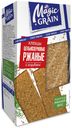 Хлебцы Magic Grain цельнозерновые ржаные с отрубями 160г