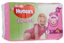 Подгузники-трусики Huggies девочкам №3 58шт