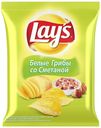 Чипсы Lay's белые грибы со сметаной, 90 г
