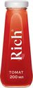 Сок Rich томатный с солью, 200мл