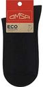 Носки женские Omsa Eco в мелкий рубчик цвет: чёрный, 39-41 р-р
