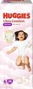 Подгузники-трусики для девочек HUGGIES  Ultra Comfort 6 15–25кг