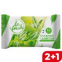 Салфетки влажные LA FRESH®, с ароматом зеленого чая, 15 шт. 