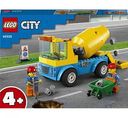 Конструктор Бетономешалка LEGO City Great Vehicles 60325 4+, 85 элементов