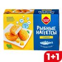 СЫТЫЙ ПАПА Наггетсы рыбные тресков с сыр 250г к/уп(Лина):12