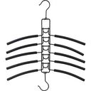 Вешалка-плечики металлические Maxus 5в1 цвет: черный41см