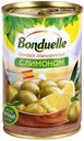 Оливки Bonduelle Мансенилья с лимоном, 300 г