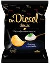 Чипсы Dr.Diesel из натурального картофеля со вкусом Сметана и петрушка 120г