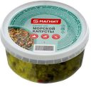 Салат из морской капусты СЕВЕРНАЯ ГАВАНЬ Витаминный в масле, 400г