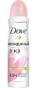 Антиперспирант Dove Invisible Dry Невидимый Нежность лепестков спрей 150мл