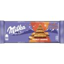 Шоколад «MILKA МММАХ» (МММАКС), молочный с карамельной начинкой и арахисом, 276 г

