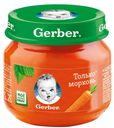 Пюре детское с морковью, Gerber, 80 г, Польша