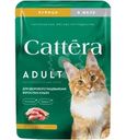 Корм влажный Cattera с курицей в желе для взрослых кошек 75г