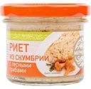 Риет из скумбрии Меридиан с лесными грибами, 100 г