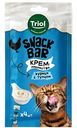 Крем-лакомство для кошек Triol Snack Bar курица-тунец, 40г