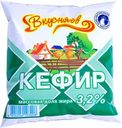 Кефир Вкусняев 3.2% БЗМЖ 430г