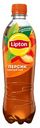 Напиток чайный Lipton черный 0,5л персик