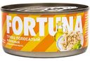 Тунец Fortuna полосатый рубленый с добавлением масла, 185г