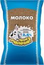 Молоко ТОЧНО МОЛОЧНО! пастеризованное 2,5%, 900мл
