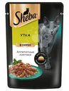 Влажный корм Sheba для кошек Ломтики в соусе с уткой, 75г