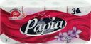 Бумага туалетная PAPIA Bali Flower 3-слоя, 8шт