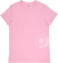 Футболка женская INWIN из плотного хлопка, розовая, Арт. YK-1