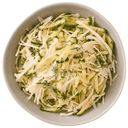 Салат из свежей капусты с огурцом