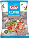 Ассорти из морепродуктов VICI Мороженое, с изделиями из сурими, 450г
