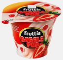 Йогурт со вкусом клубники и желейными шариками Fruttis 4.4% 180г