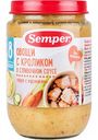 Пюре Semper овощи с кроликом в сливочном соусе, 190 г