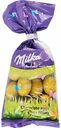 Шоколадные конфеты в форме Яйца Milka с ореховой начинкой и хрустящими хлопьями, 100 г