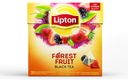 Чай Lipton Forest fruit tea черный ароматизированный с ягодами, 20х1.7 г