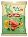Сух.Кириешки Light рж. 33г Семга с сыром