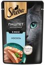 Корм для кошек Sheba 75г паштет с лососем