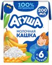 Каша Агуша Засыпай-ка молочная злаки/груша/банан 2,7% с 6 ме